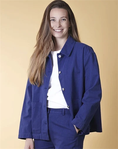 Elsk - Ease Womans Overshirt - Cobalt/Navy